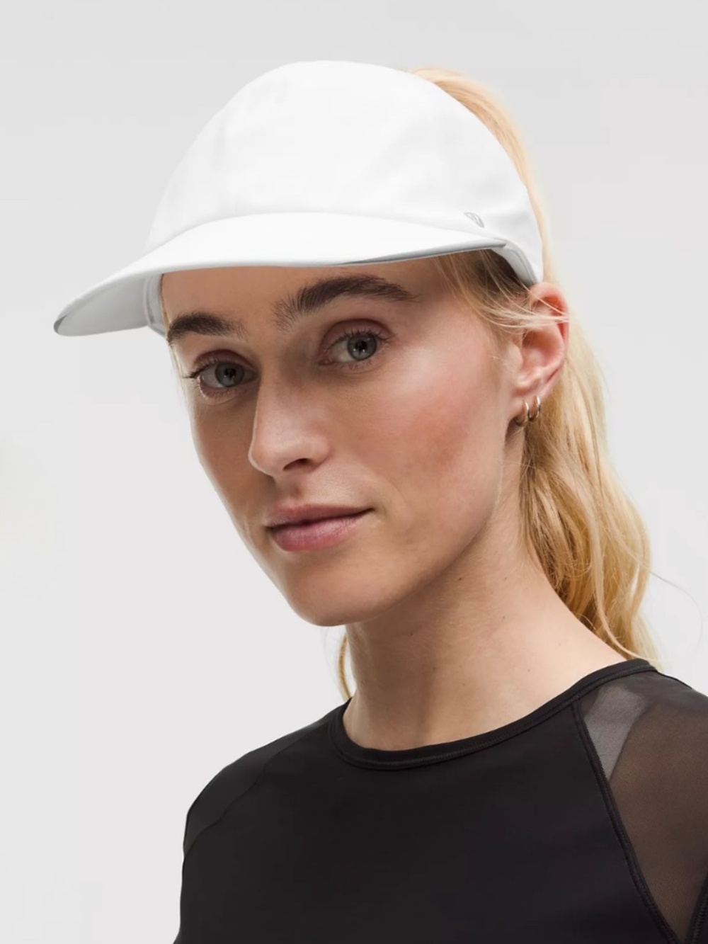 Lululemon Women's Fast and Free Ponytail Running Hat in White - OS- NWOT!